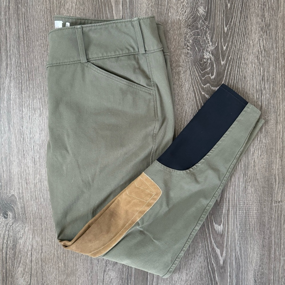 Tailored Sportsman Trophy Hunter Low-Rise Front Zip Boot Sock Breech - Seaweed